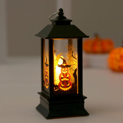 Halloween LED Pumpkin Lamp Ornaments Horror Atmosphere Kids Toy 2026 Halloween Party Home Decor Decoration Supplies