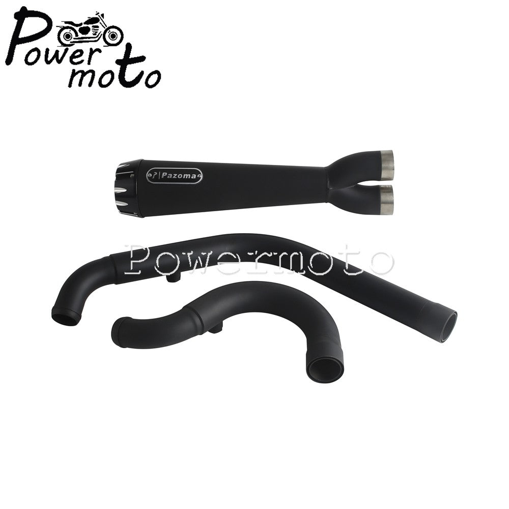 Motorbike Exhaust Pipes Exhaust Baffle Muffler For Harley M8 Softail Low Rider S T Fat Street Bob Standard Slim Deluxe 2018-2025