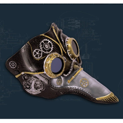 New Long Nose Plague Doctor Mask Gothic Steampunk Plague Mask Party Dress-up Proboscis Halloween Cosplay Mask