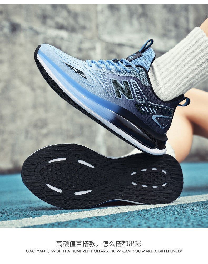 Sports Shoes for Men Mesh Breathable Comfortable Outdoor Sports Trendy Lace-up Sneakers 2025 New Casual Running Shoes for Man