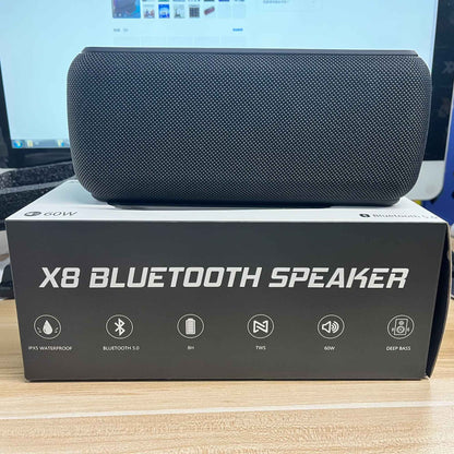 Xdobo X8 II 60W Portable Bluetooth-Compatible Speakers 6600mAh Bass Sound Box Wireless Waterproof TWS Boombox
