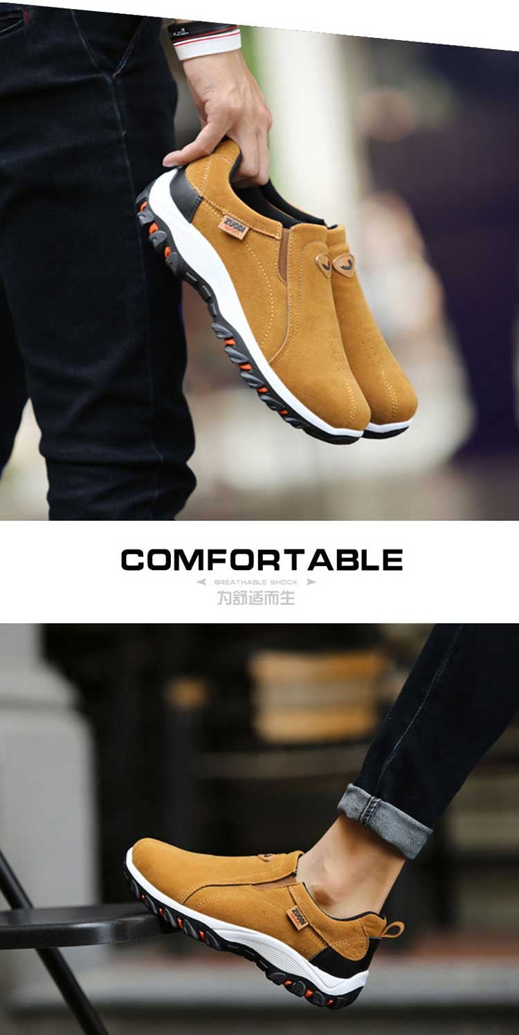 Men's Fashionable Casual Sports Shoes, Outdoor Walking and Hiking Shoes, Loafers, Comfortable Shoes, Lightweight, Plus Size38-50