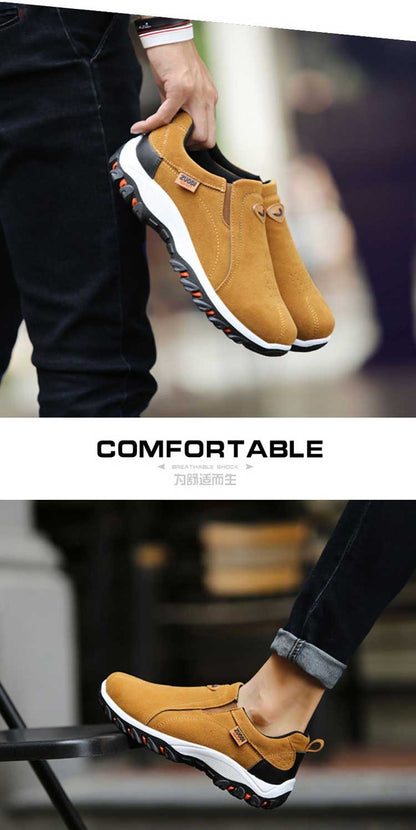 Men's Fashionable Casual Sports Shoes, Outdoor Walking and Hiking Shoes, Loafers, Comfortable Shoes, Lightweight, Plus Size38-50
