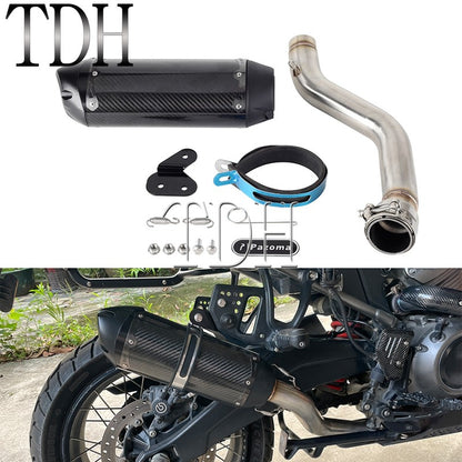 For Harley Pan America 1250 Special Escape Tube Motorcycle Exhaust Muffler Killer Muffler Pipe RA1250 RA1250S RA1250SE 2021-2026
