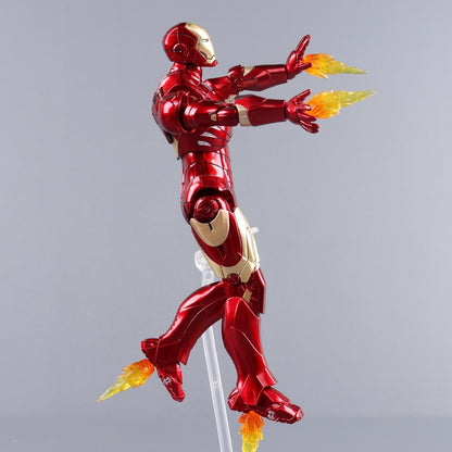 ZD Toys Homem de Ferro Série Articulado MK1 MK2 MK3 MK4 MK5 MK6 MK7 MK42 MK43 MK50 Boneco de Ação do Filme 7 Polegadas Bonecas Mark