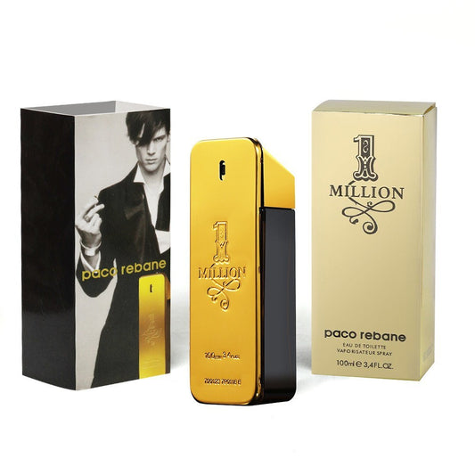 100ml Paco Rabanne Million Gold Hombre Parfum Mature Masculinity for Men Taste Strong Spicy Pheromone Cologne Body Spray