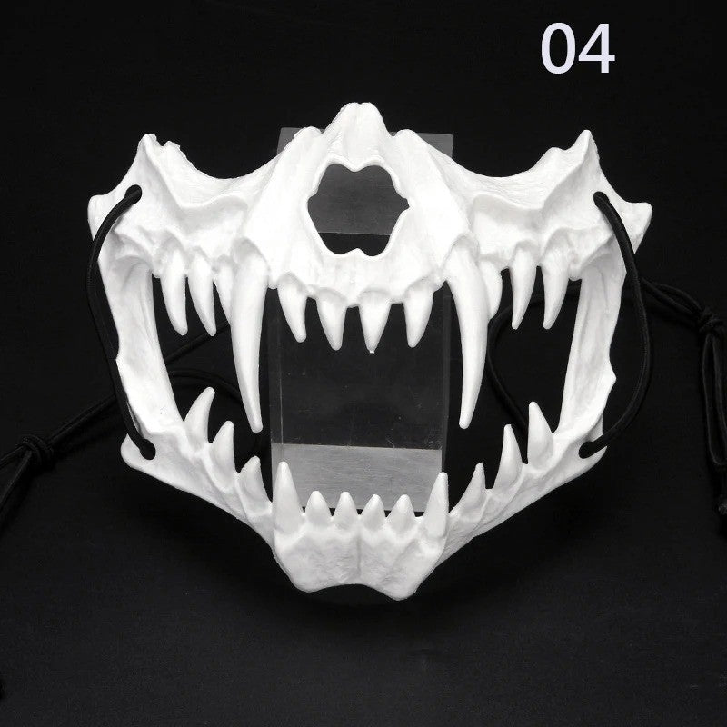 Bloody Scary Nun Mask Horror Cosplay Latex Demon Ghost Face Mask with Headscarf Halloween Party Costume Accessory