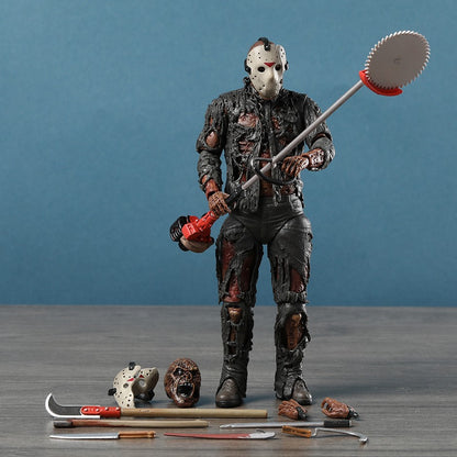 NECA Horror Movie Character Jason Action Figure Collectible Model Toy Gift Doll Figurine