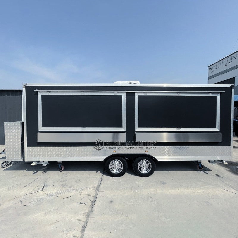 Carrinho de comida para fábrica, caminhão de tacos, trailer de churrasco móvel, carrinho de sorvete, trailer de concessão, carro de venda de suco, trailers de comida totalmente equipados