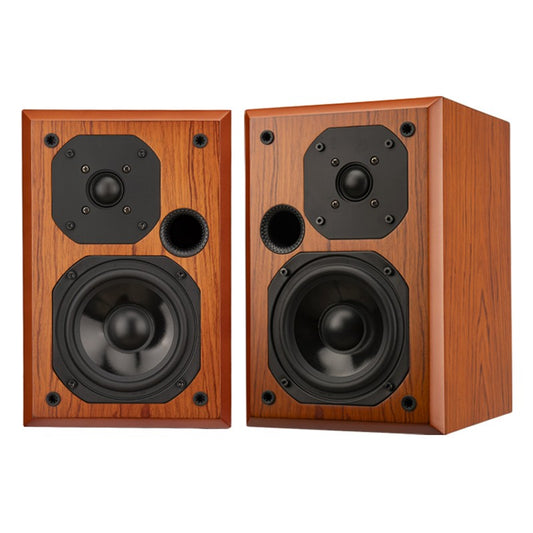 Caixa de Som Bookshelf HiFi 5 Polegadas 4ohm Passiva Alta Fidelidade de Madeira para Mesa 10W-50W Áudio para Home Theater Gamer