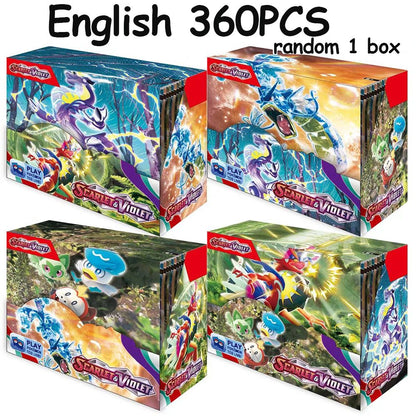 ?Mais Recente 324 Peças Cartas Pokémon Sol & Lua XY Evoluções Caixa de Booster Pokémon Brinquedo de Cartas Colecionáveis para Crianças?