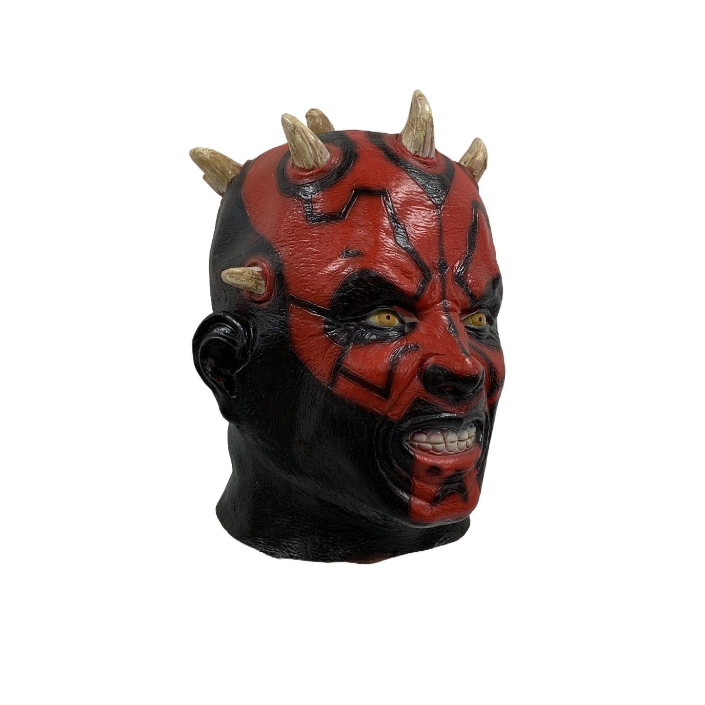 Jedi Knight Sidious Lightsaber Sith Alien Darth Maul Mask Halloween Mask Science Fiction Movie Props Darth Maul Cosplay Masques