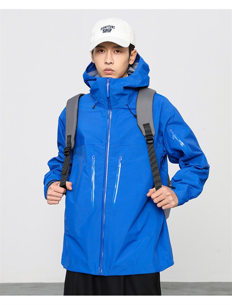 Arc Duricrust Rain-proof Jackets Mens Womens High Quality Camping Coat Outdoor Waterproof Windbreaker Hiking Mountain Clothes