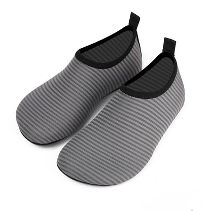 Summer Water Shoes Kids Aqua Socks Sneakers Boys Girls Swimming Shoes Beach Socks Childrens Casual Sneakers Striped Toddler