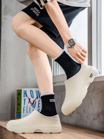 Chef Shoes for Men, New Spring and Autumn Models, Fully Waterproof and Oil-Resistant, Chef-Specific Work Shoes, Rain Boots, Labo