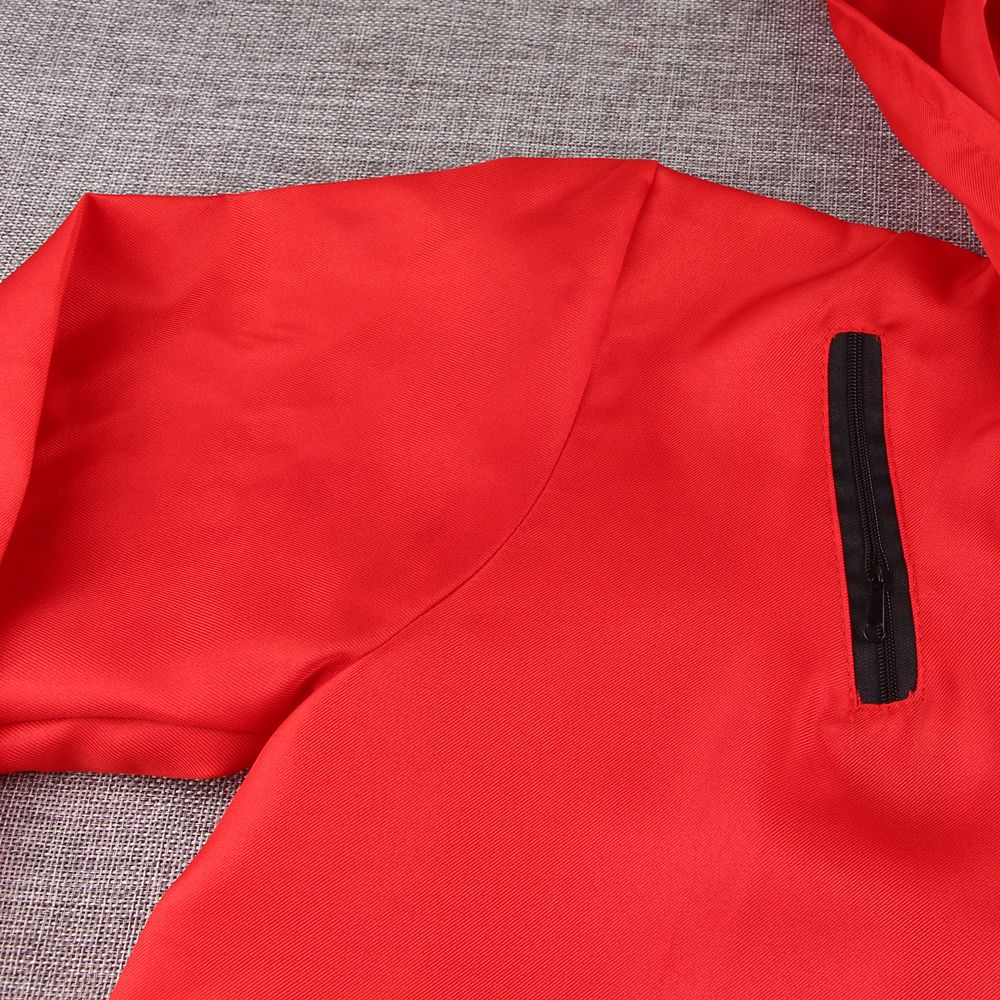 Adult and Children's Paper House Cosplay Costume Red Onesie Halloween Stage Wear with Hat Onesie Set