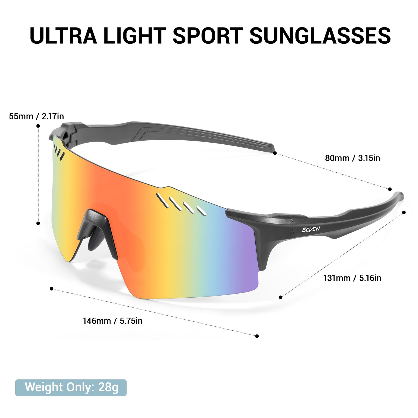 SCVCN Outdoor Photochromic Sunglasses Sports Bike Cycling Glasses Man MTB Climbing Glasses Eyewear Women Driving Bicycle Goggles