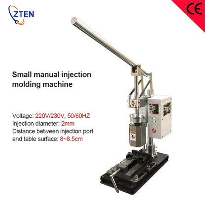 Vertical Small Manual Injection Molding Machine Desktop Plastic Molding Machine Injection Molding Machine for PVC PP PE ABS