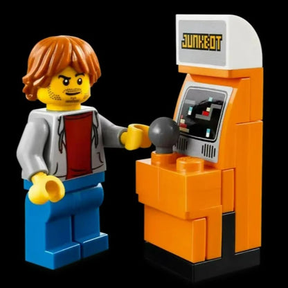 Máquina de Fliperama LEGO® (40805) Minifigura LEGO Jogo Retrô para Crianças a partir de 12 Anos Fãs Adultos 468 Peças Presente de Aniversário e Natal