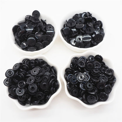 Chenkai 1000sets T 5 Size 20 Round KAM Plastic Resin Snaps Buttons fasteners Parts for DIY Baby Diaper 60 color option