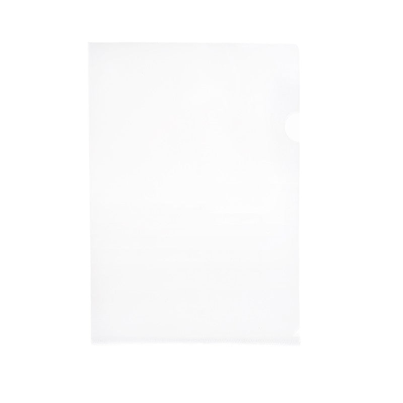 8pcs A4 Letter Size Plastic Clear Cut Flush Folder Document Protector for Home School Office Supplies
