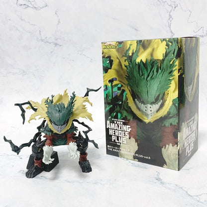 11cm Boku no Hero Academia Anime Figure Blackening Midoriya Izuku Action Figure All Might Boneco PVC Coleção Modelo Brinquedo