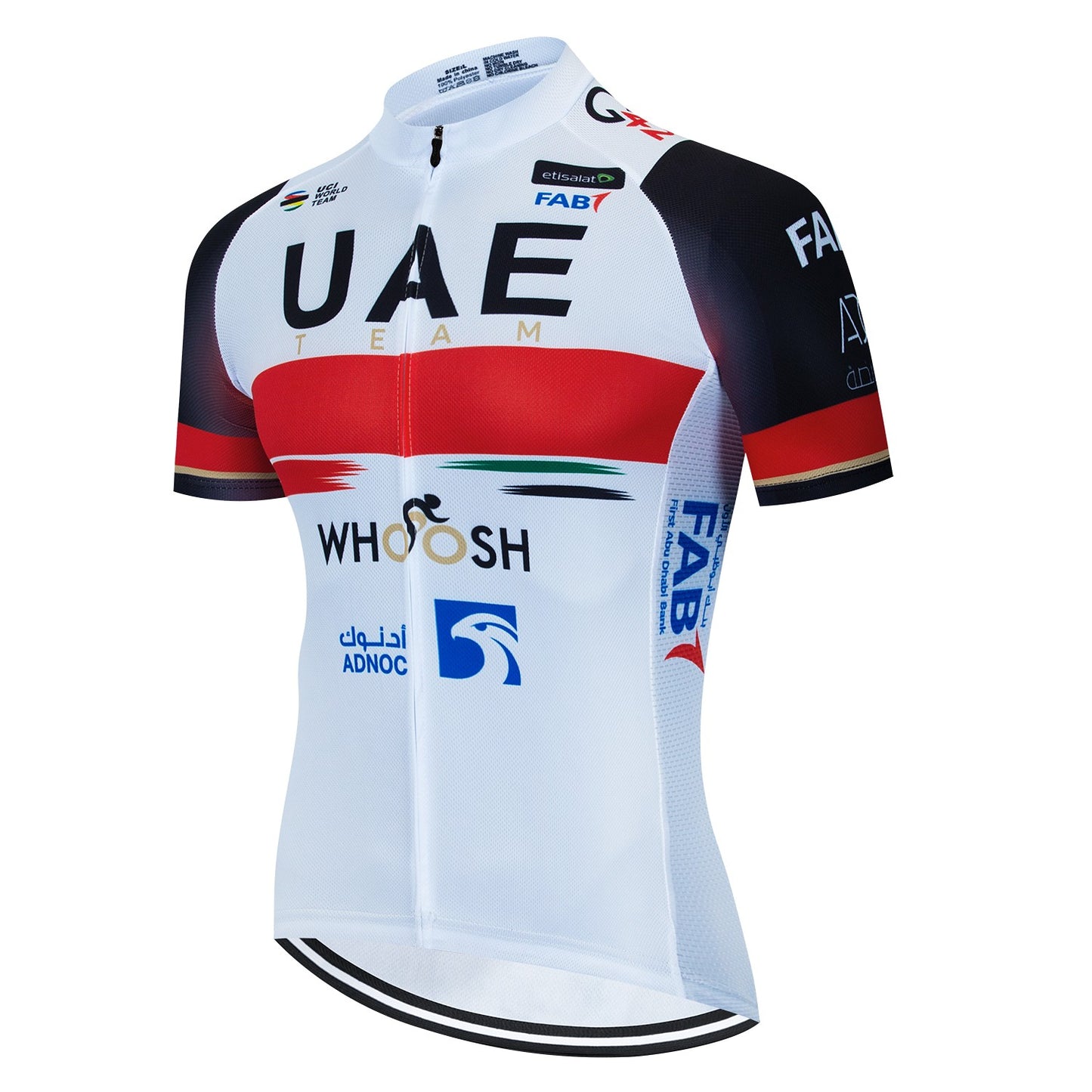 UAE Pro Team Cycling Jersey Summer Breathable Male Short Sleeves Bicycle Clothes Cycling Shirt Mountain Bike Cycling Clothing