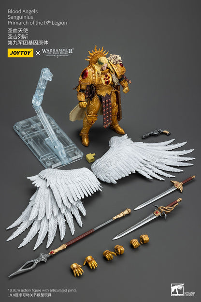 JOYTOY 1/18 Action Figure The Horus Heresy Blood Angels Sanguinius Primarch of the IXth Legion Re-issue Version