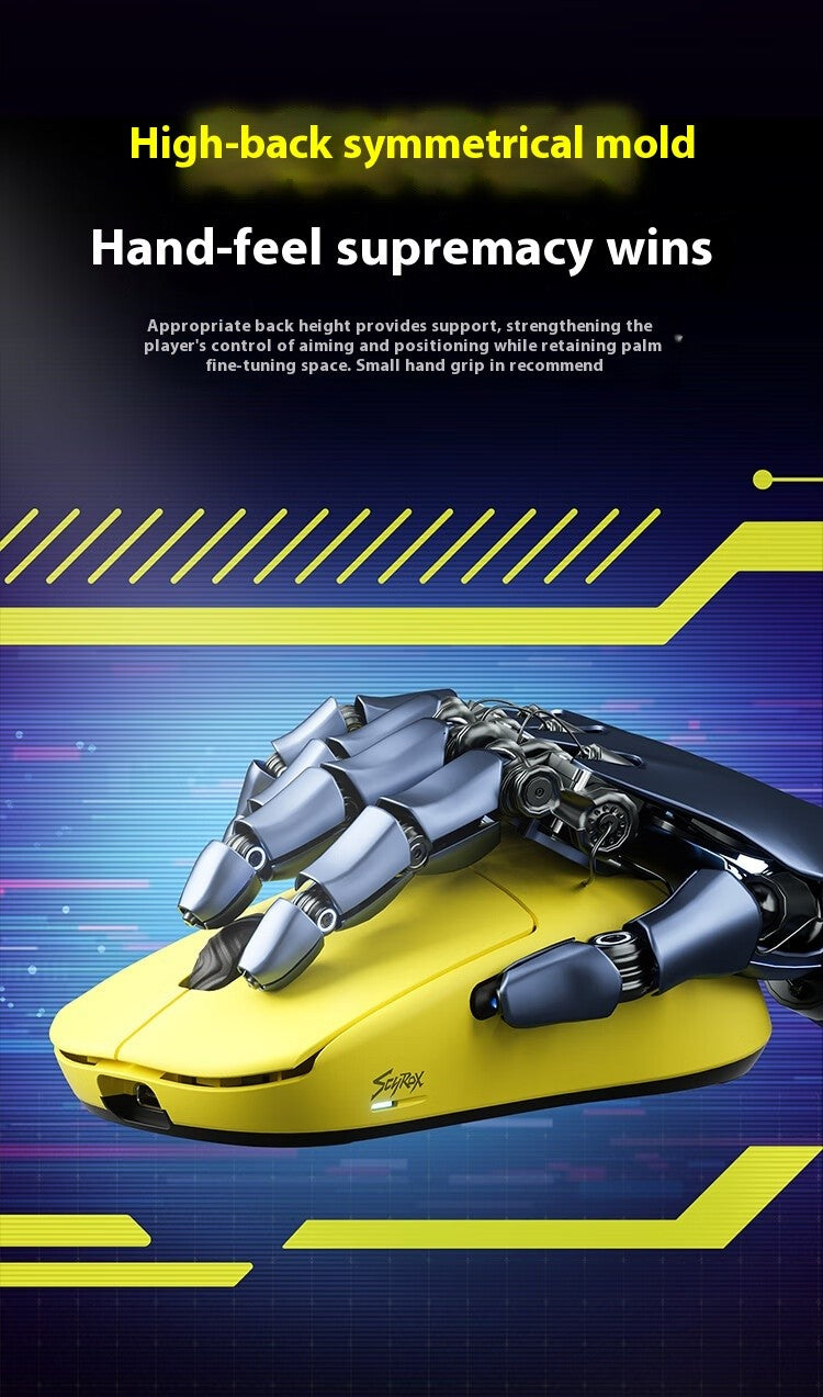 Scyrox V8 36g Ultra-Light Wireless Gaming Mouse Tri-Mode 30000DPI PAW3950 Sensor RGB Macro FPS Esports Lightweight Mouse Gifts