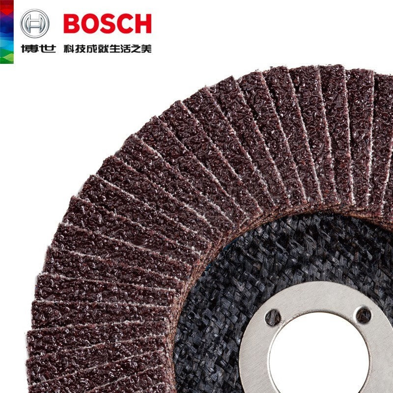 Disco de Polimento BOSCH 125MM Para Madeira/Metal Ferramentas Acessórios para Esmerilhadeira Remoção de Tinta Ferrugem 1 UNIDADE