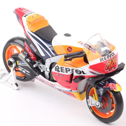 1/18 Maisto KTM RC16 Redbull Ducati GP21 GP22 GP23 GASGAS Honda RC213V Repsol Yamaha YZR-M1GP Moto Modelo de Corrida