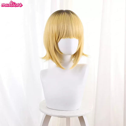 Peruca de Cosplay Oshi no Ko Hoshino Ai Hoshino Ruby Hoshino Akuamarin Arima Kana Peruca de Cosplay Cabelo Resistente ao Calor Perucas de Anime + Touca de Peruca