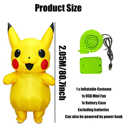 Cute   Inflatable Rabbit Costume Mascot Parade Adult Character Cosplay Birthday Halloween Party Event Set