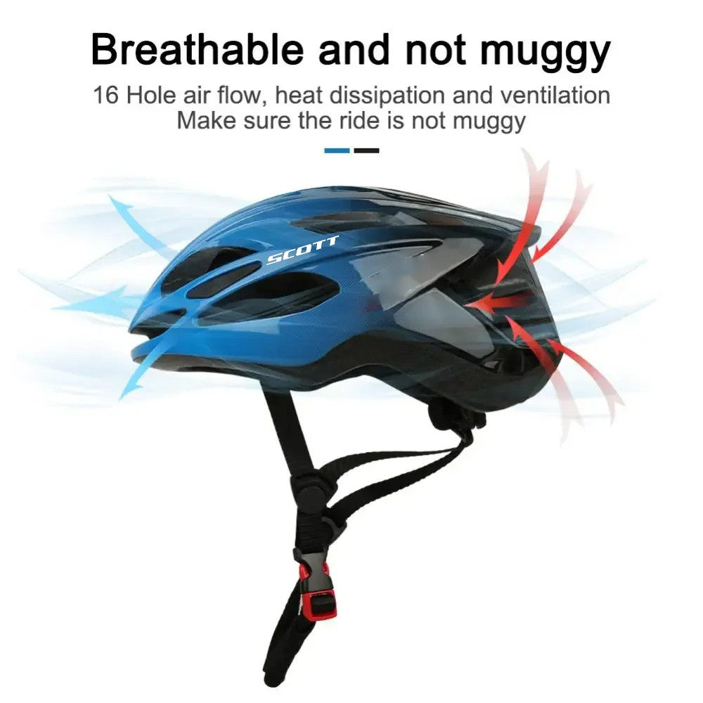 Capacete de ciclismo para homem e mulher com 18 aberturas de ventilação, alça ajustável e espuma EPS, certificado CPSC/CE para bicicleta de estrada, MTB, deslocamento.