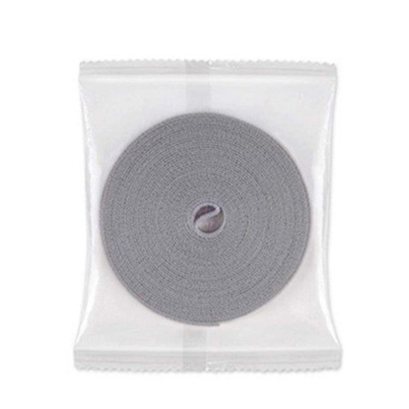 1-50m Velcros Organizador de cabos USB Amarra de cabo Mesa Computador Gerenciamento Fitas Amarras Fio de fone de ouvido Suporte de enrolador Gancho e laço para telefone