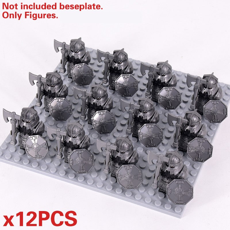 Soldado Asgard Medieval Anão LOTR Javali Cabra Carroça Animais Figuras Blocos de Montar Brinquedos Tijolos Senhor Presente Para Crianças