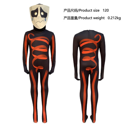 The Amazing Digital Freak Circus Pomni Cosplay Costume Kids Adults Caine Kinger Jumpsuit Tight Fitting Outfit Halloween Costumes