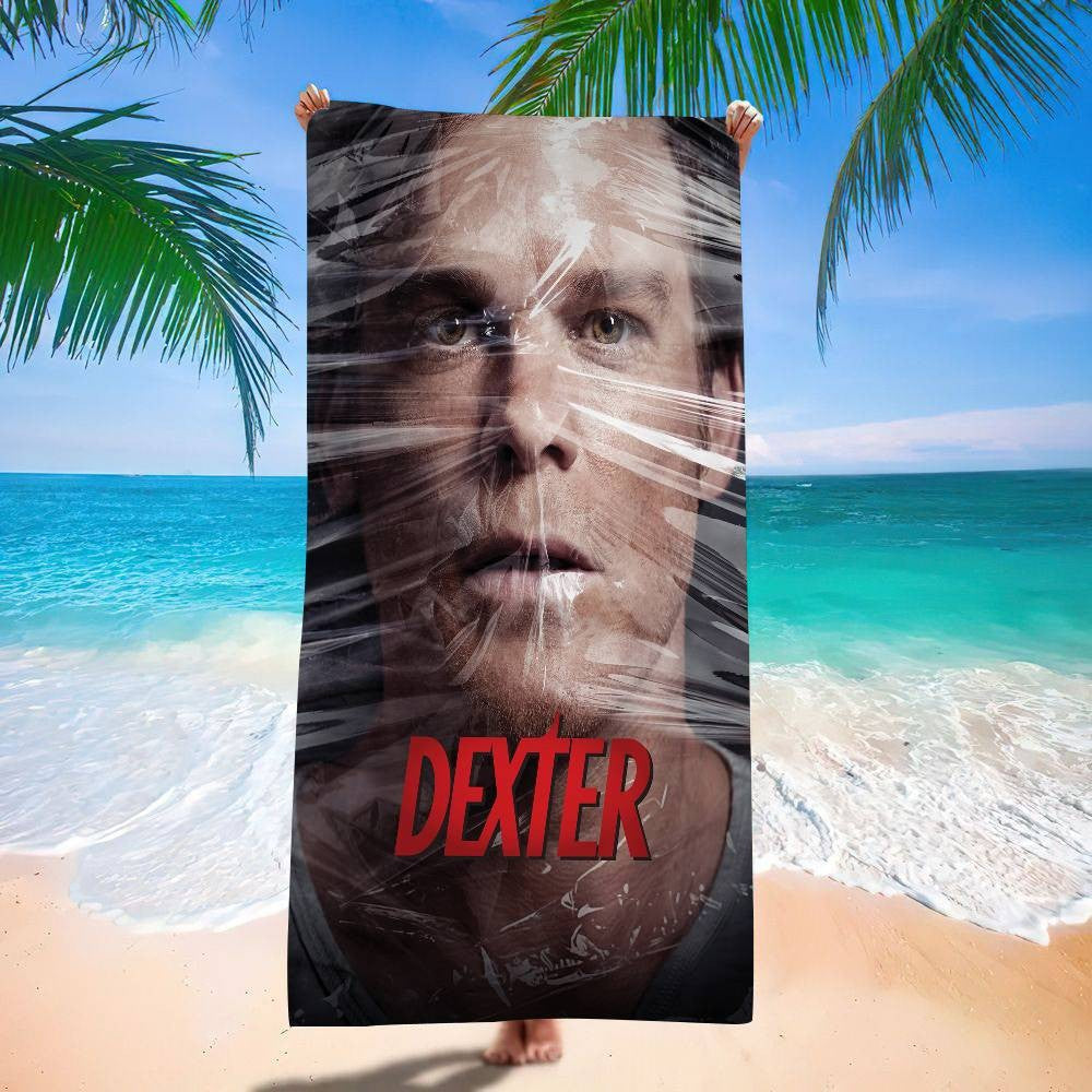 Dexter American Classic Horror Anime Microfiber Beach Towel Absorbent Quick Dry Soft Yoga Swimming Resort Mountain ClimbingTowel