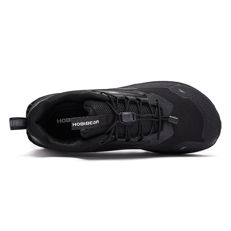 HOBIBEAR Unisex Running Shoes Elastic Band Hiking Sneakers Lightweight Breathable Casual Shoes