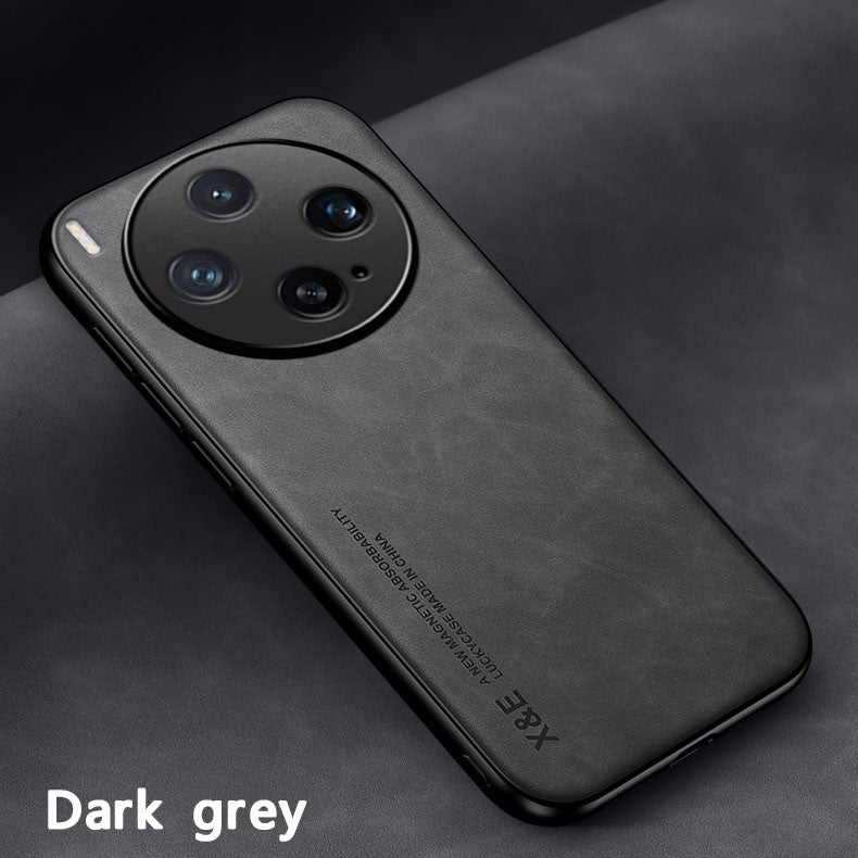 Luxury Leather Case For VIVO 300 200 100 Pro S20 V60 V50 Lite Cover With Metal Plate Support Car Hold Cover Capa Fundas