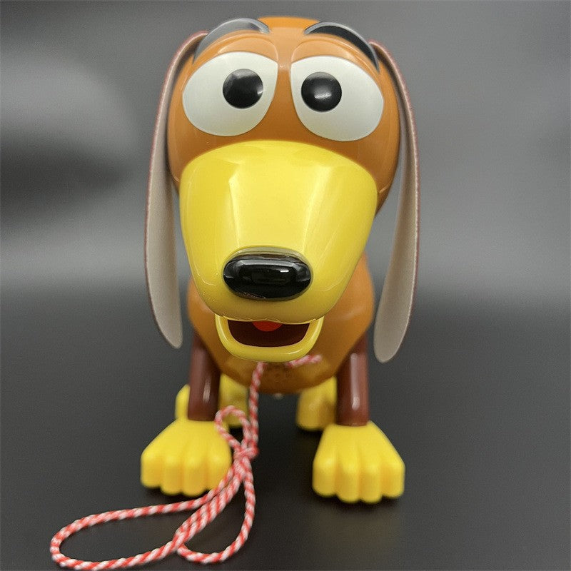 Toy Story Slinky Dog Voice Sound Action Figure 20cm/28cm Dachshund Model Anime Toy Gift for Children Creative Birthday Present