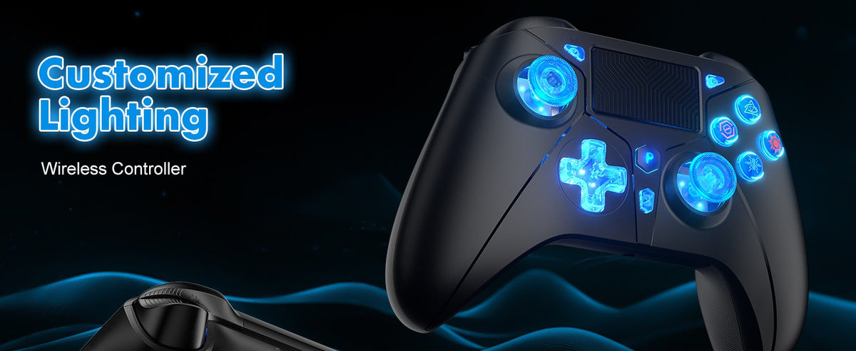 Wireless Controller for PlayStation 4/PS4 Pro/Slim/PS3/PC/IOS/Switch Gamepad Turbo Dual Shock Vibration 6Axis Gyro Game Joystick