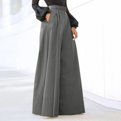 Wide Leg Pants Women Pants Full Length Casual Pants Female Loose High Waist Straight Trousers Elegant Commuting loose Trousers