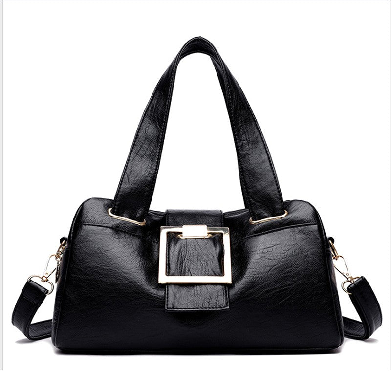 Women Multi-layers Top-handle Bag Quality Leather Handbags Purses Female Luxury Designer Large Capacity Boston Ladies Sac A Main