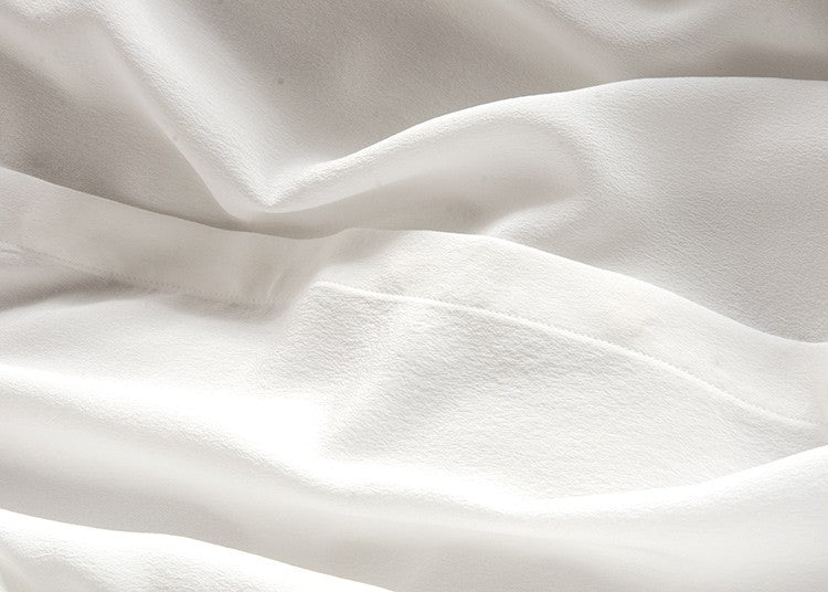 2025 Spring New Women's Silk Shirt Women's Long Sleeve 100% Mulberry Silk Blouse 16 MM White-collar OL Style Shirts For Women