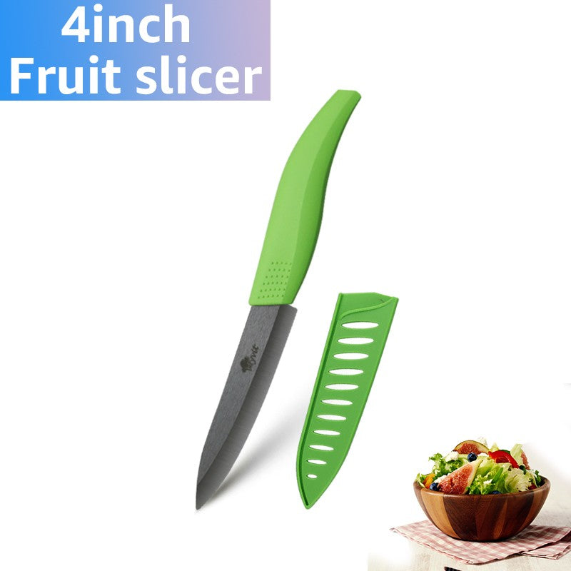 Ceramic Knives Set for Kitchen 3 4 5 6inch Chef Knife Anti-slip Handle Rustproof Blade Fruit Vegetable Slicer Paring Cook Cutter