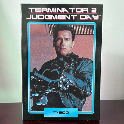 NECA Figure Terminator 2 Judgment Day T800 Sarah Connor T-800 Arnold Schwarzenegger Commando Action Figure Model Collectible Toy
