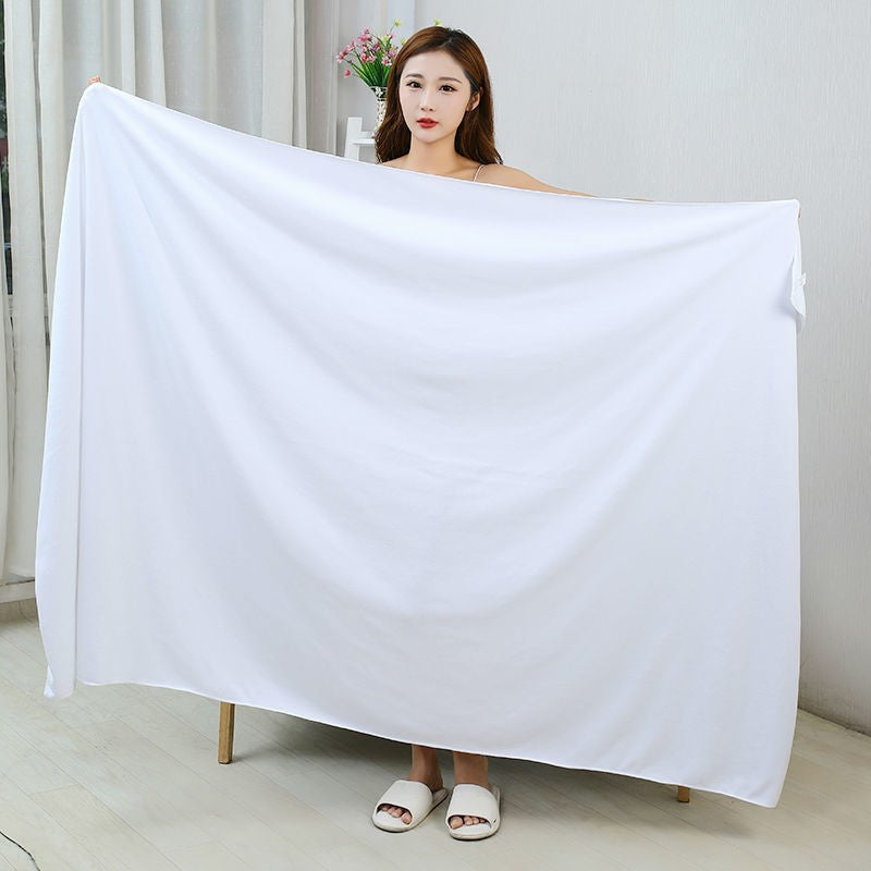Extra large 120X200cm microfiber bath towel-super absorbent, soft and quick-drying, multi-purpose travel, sports, beauty salon