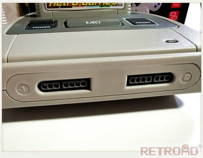 RETROAD 5+Ultra SUPER HD ENTERTAINMENT Main Console Support Super NES/Super Famicom PAL&NTSC Game Cartridge Original Size