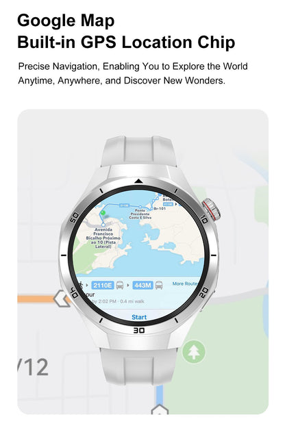2025 New For HUAWEI GT 5 Pro 32Gb Memory SmartWatch AGPS Beidou Navigation Sapphire Screen HD Video Bluetooth Call SmartBracelet